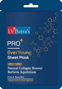 Dr Batra's PRO+ Everyoung Sheet Mask - Price in India, Buy Dr Batra's ...