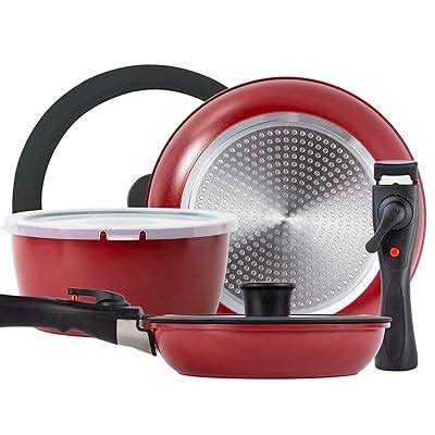 ROCKURWOK Nonstick Cookware Set, Stainless Steel, India | Ubuy