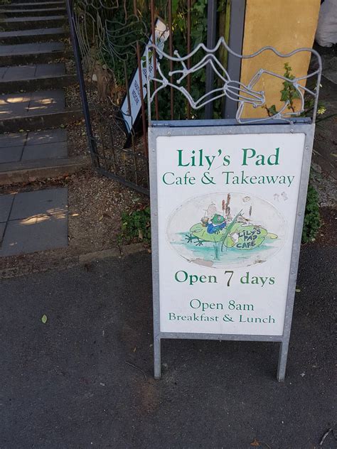 Menu at Lily's Pad Cafe, Leura