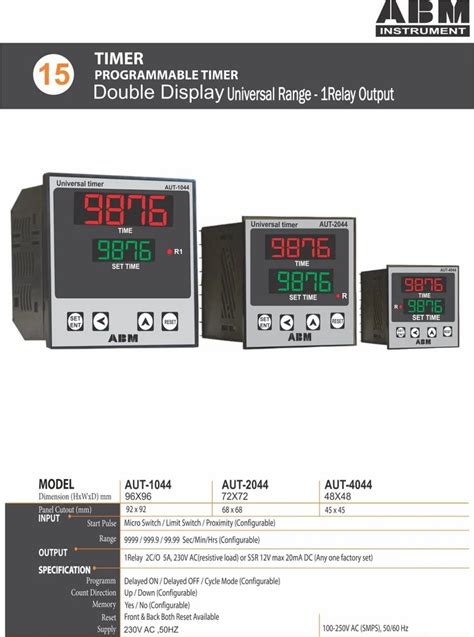 Image result for Digital Programmable Timer