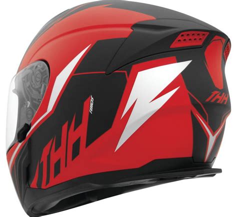 Buy THH T-810S Turbo Motorcycle Helmet Red/Black XL Online at Lowest ...