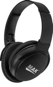 MAK MK-210 Wireless Bluetooth Headset with 8 hours of Battery Life ...