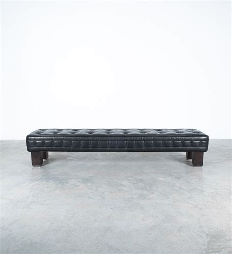 Tufted Leather Banquettes Bench Materassi, Wittmann – DERIVE