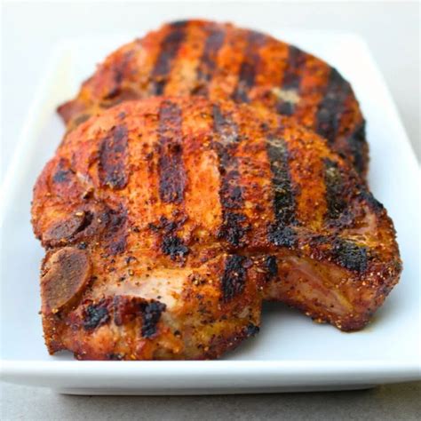 Smoked Pork Chops • The Wicked Noodle