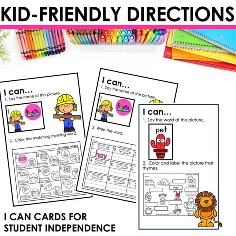 Write the Room Rhyming Words Activity - Engaging Phonics Fun for Early ...