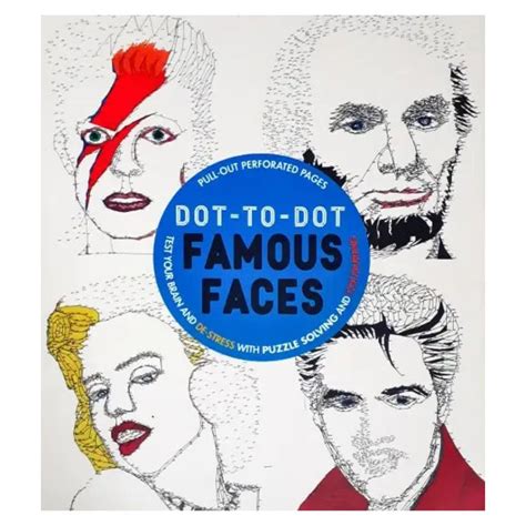 Dot-to-Dot Famous Faces — Mango