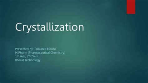 Image result for Crystallization Process