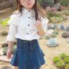 Buy New Fashion Style White Baby Girl Top for Summer Outing