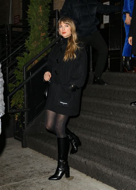 Taylor Swift at Chez Margaux in New York City Night Out • CelebMafia