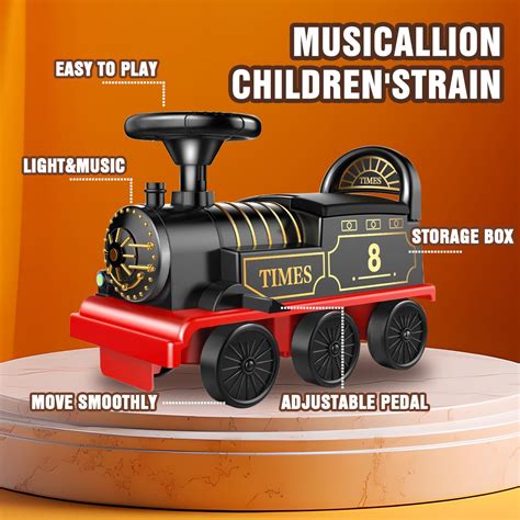 Zhongren Ride on Train Toys Electric Train Set with Track 2 India | Ubuy