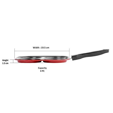 Top Rated Aluminium Snack Maker - Red By Sumeet Cookware