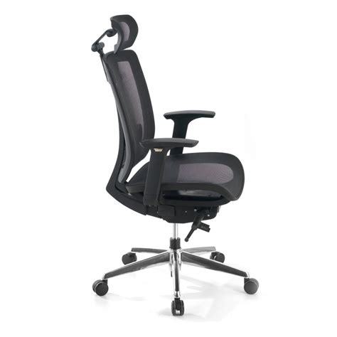 Silla de oficina Ergomax, premium, red con reposacabezas | Ofiprix