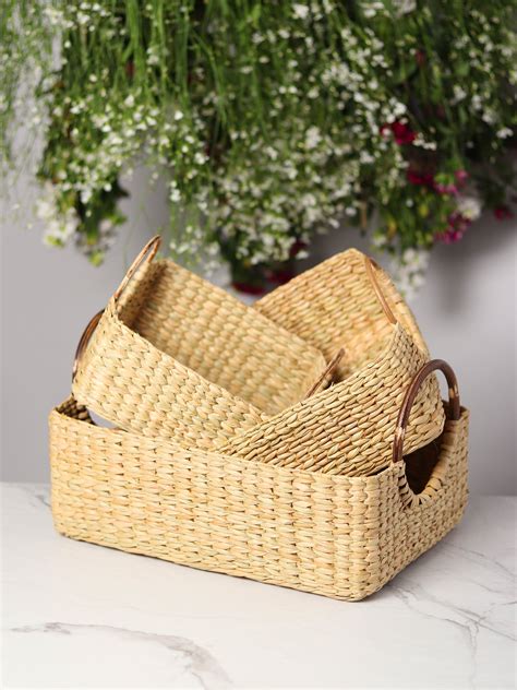Cane Handle Fruit Hamper Basket – Habere India