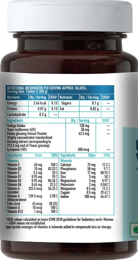 Buy HEALTHKART HK VITALS MULTIVITAMIN WOMEN BOOSTS ENERGY STAMINA ...