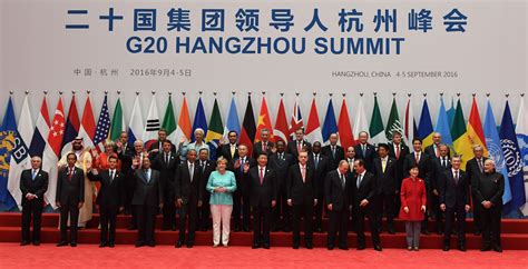 G20峰会各国领导人合影