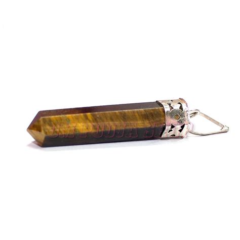 Tigers Eye Pencil Pendant| Buy online at best price in USA