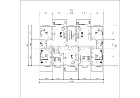 衡阳市某新建小区不同面积的平面户型设计CAD图纸（共20张）_住宅小区_土木在线