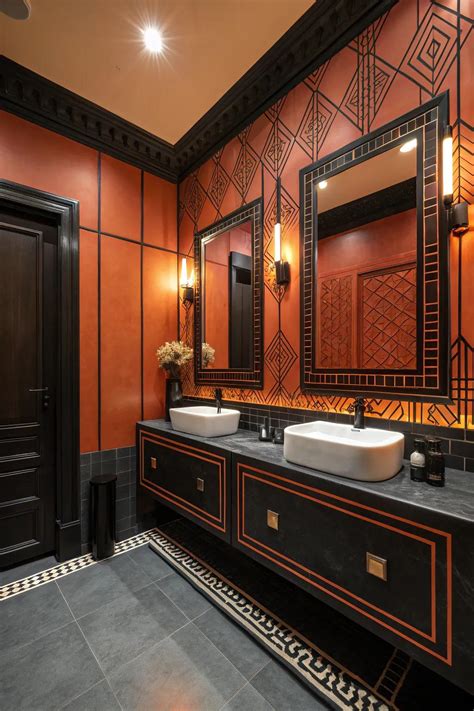 19+ Stylish Burnt Orange Bathroom Ideas