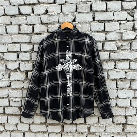 CROSS COUTURE SHIRT (BLACK) – Sleven