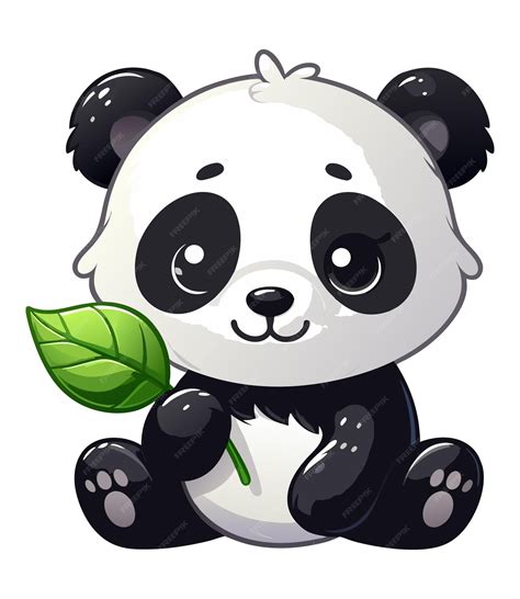 Premium Vector | Cute Panda clipart vector file