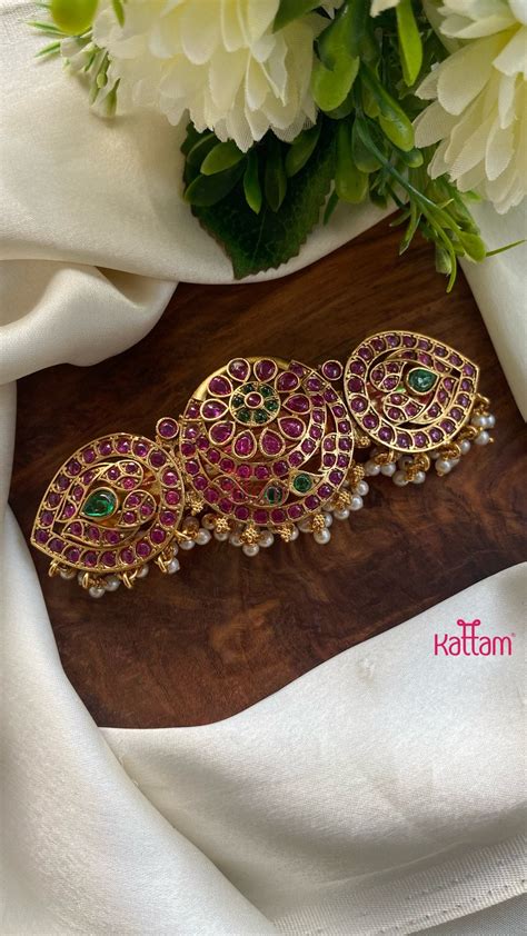 Kemp Pearl Hair Clip - Kattam