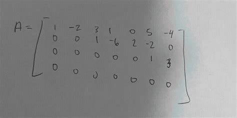 Image result for Left Null Space Example Rectangular Matrix