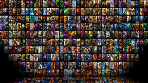 League Of Legends Wallpaper All Champions