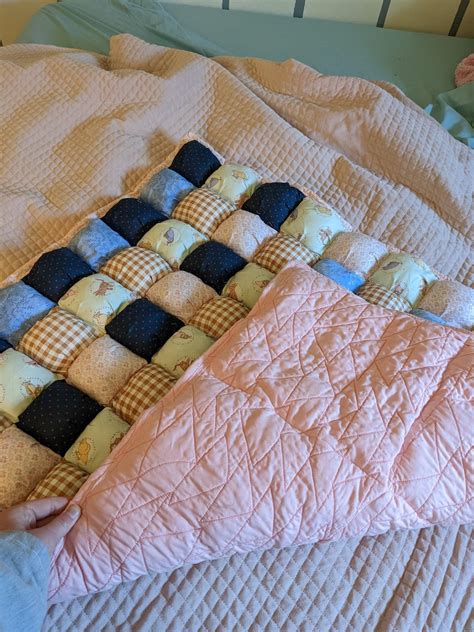 Image result for Baby Puff Quilt Tutorial