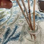 The Retailer House Glass Bottle with 8-Piece Reed Sticks, 100ml (Clear ...