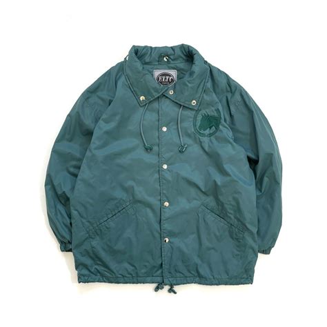 USED ELT PARIS, nylon coach jacket - green | REVERSE STORE