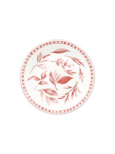 Coral Loira Quater Plate - Set of 2