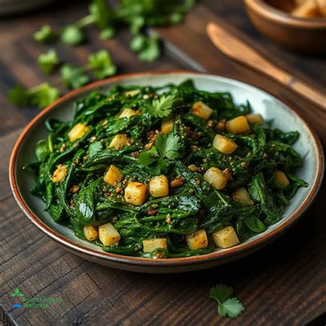 Indian Spiced Spinach