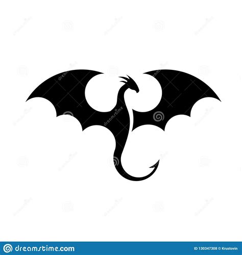 Dragon Silhouette Logo