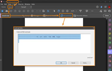 Adobe JavaScript Tool 的图像结果