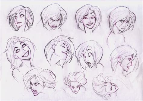 Drawings Of Face Expressions - Drawing Skills Mastery