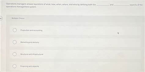 Operations Manager Questions and Answers 的图像结果