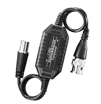 AOLANS AOLANS 1PCS CCTV BNC Male to Female Video Coaxial Video Ground ...