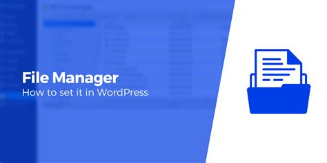 Image result for WordPress File Manager