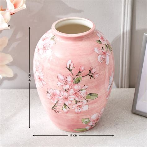 Buy Splendid Senorita Sakura Ceramic Printed Vase from Home Centre at ...