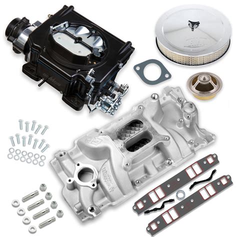 Demon VK060015 625 CFM Street Demon Carburetor and Small Block Chevy Manifold Combo
