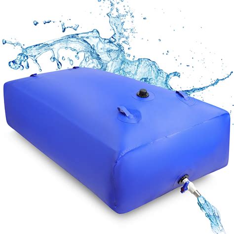 Amazon.com: Ruralty Water Tank for Camping - 142 Gallon Capacity PVC ...