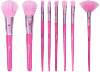 MINISO x Barbie Makeup Brush Set, Exquisite 8-IN-1 Makeup Brushes ...