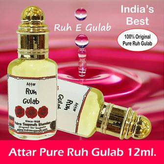 Natural Series Pure Ruh E Gulab Oil 12ml Rollon Pack – Indra Sugandh ...