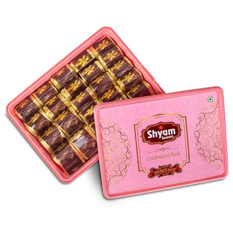 Shyam Sweets Mewa Bite Chocolate 400g – Premium Dry Fruit Mithai ...