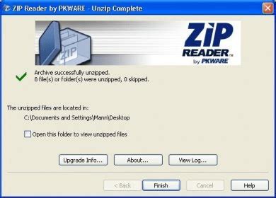 ZIP Reader 8.0 Download (Free) - ZipReader.exe