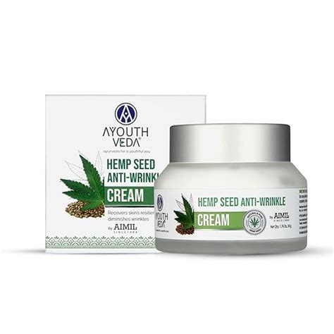 Ayouthveda by AIMIL Hemp Seed Anti-Wrinkle & Anti-Aging Cream with the ...