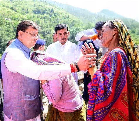 Uttarakhand CM Pushkar Singh Dhami Reviews Relief Operations In Chamoli ...