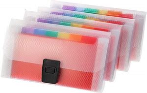 Flipkart.com | Corslet 13 Pockets Accordion File Organizer A6 Plastic ...