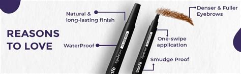 Buy Sanfe Eyebrow Filler Pen | Perfect Eyebrow Enhancer, waterproof ...