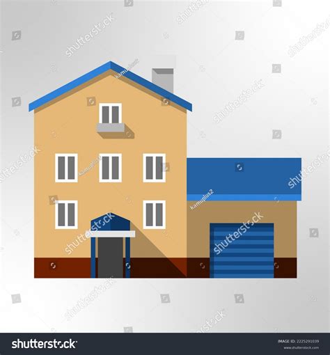 Simple House Front View 的图像结果